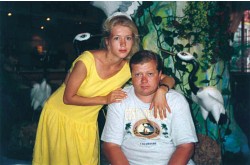 1995 год. Виктор Давыдович с дочерью Евгенией — сейчас она врач-стоматолог