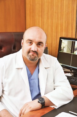 Артур Габриелян, главный врач Городской клинической больницы № 64. Фото: Анастасия Нефёдова