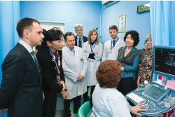 Мастер-класс по ультразвуковой диагностике в Сургутском клиническом перинатальном центре
