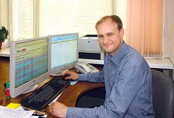 Михаил Смирнов, начальник отдела информационных технологий. Фото: Анастасия Нефёдова