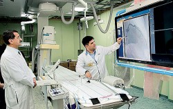 Уникальная рентген-операционная  с новейшим ангиографом смонтирована  в МРНЦ имени А.Ф. Цыба