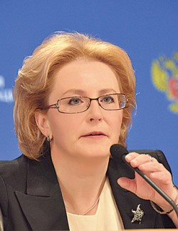 Вероника Скворцова, министр здравоохранения  Российской Федерации: