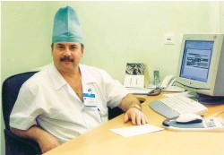 Юрий Господенко, заведующий травматологическим отделением, врач травматолог-ортопед высшей квалификационной категории