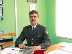 Андрей Чернышёв, начальник амбулатории, подполковник полиции