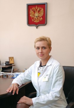 Анна Предтеченская, главный врач Городской клинической больницы № 70 Департамента здравоохранения города Москвы. Фото: Анастасия Нефёдова