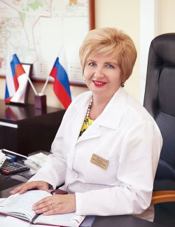 Ирина Полунина, главный врач Городской поликлиники № 170. Фото: Любовь Малахова