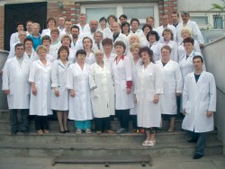 Коллектив врачей Чунской центральной районной больницы