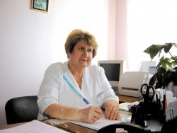 Любовь Целуйко, старшая медицинская сестра пульмонологического отделения
