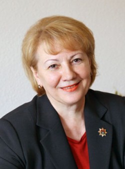 Любовь Егорова, председатель Кемеровской областной организации Профсоюза