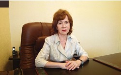 Мария Блюсова, главный врач Городской поликлиники г. Нижневартовска 