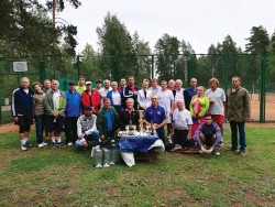Матчевая встреча теннисного клуба «Здоровье» с Клубом ветеранов СВР 2019