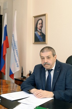 Михаил Кузьменко, председатель Профессионального союза работников здравоохранения Российской Федерации