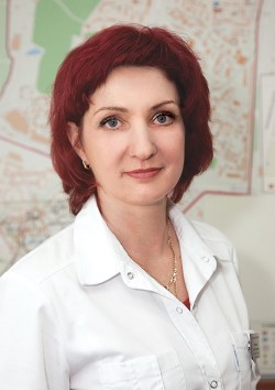 Ольга Евгеньевна Рябошапка, заведующая кардиологическим отделением. Фото: Любовь Малахова