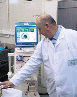 Отделение диализа ГБУ «Санкт-­Петербургский научно-­исследовательский институт скорой помощи им. И.И. Джанелидзе»
