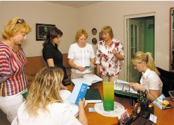 Посещение гостями офиса Омской профессиональной сестринской ассоциации