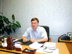 Председатель Чунской районной думы Владимир Васильевич Гришаков