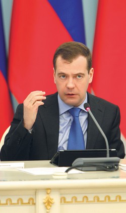 Президент РФ Дмитрий Медведев. Фото: ИТАР-ТАСС