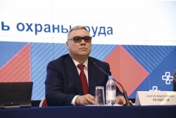 Сергей Ремизов, председатель Профсоюза работников здравоохранения г. Москвы (фото: Анастасия Нефёдова)