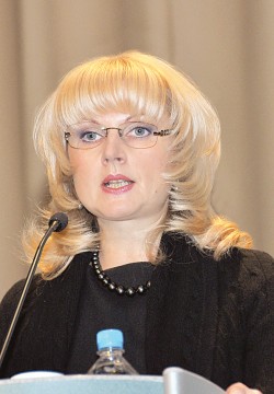 Татьяна Голикова, министр здравоохранения и социального развития РФ. Фото: Анастасия Нефёдова