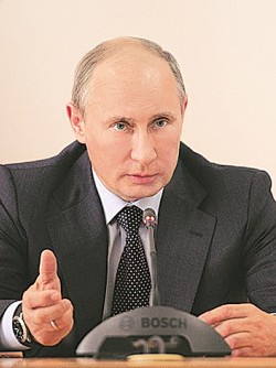 Владимир Путин, президент России