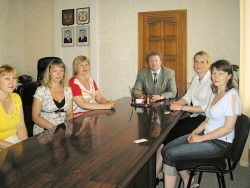 Встреча с министром здравоохранения Омской области Сергеем Моисеенко