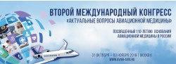 Второй Международный конгресс «Актуальные вопросы авиационной медицины