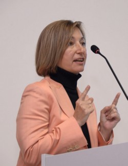 Юлия Фролова, руководитель службы охраны труда Станции скорой и неотложной медицинской помощи им. А.С. Пучкова (фото: Анастасия Нефёдова) 
