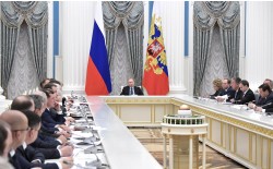 Заседание Совета при Президенте по стратегическому развитию и приоритетным проектам. Фото: kremlin.ru