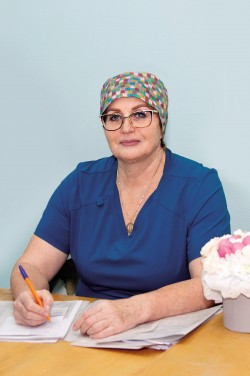 Ольга Вишня, заведующая акушерским физиологическим отделением