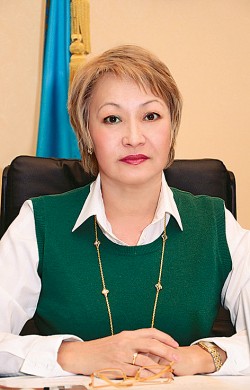 Раушан Досмагамбетова, ректор Карагандинского государственного медицинского университета 
