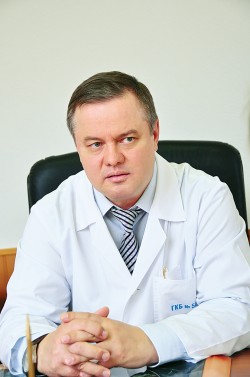 Сергей Переходов, главный врач Городской клинической больницы № 50. Фото: Анастасия Нефёдова
