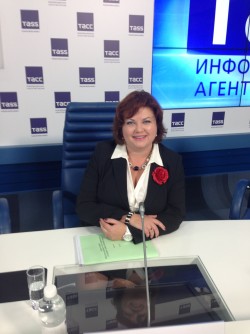 Светлана Аксельрод, заместитель директора Департамента международного сотрудничества и связей с общественностью