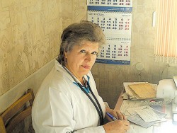 Валентина Долматова, цеховый врач, отличник здравоохранения