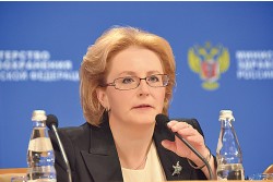 Вероника Скворцова министр здравоохранения Российской Федерации