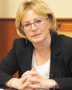 Вероника Скворцова, министр здравоохранения Российской Федерации